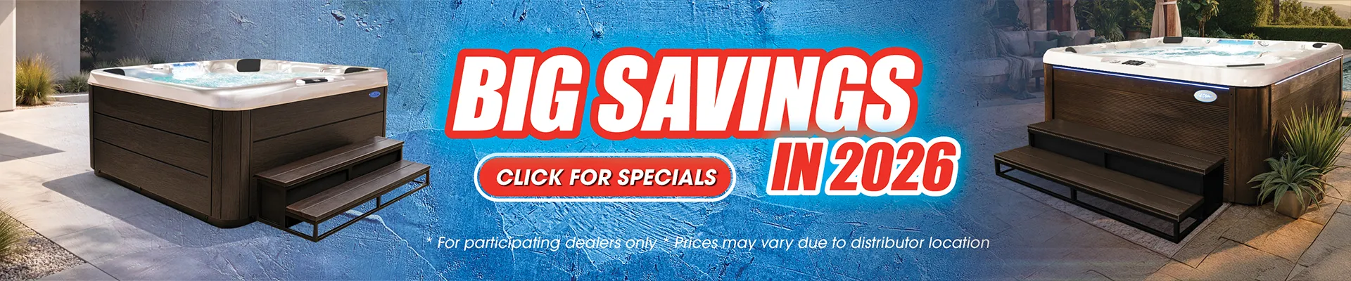 Calspas hot tub being used in a family setting - Canton