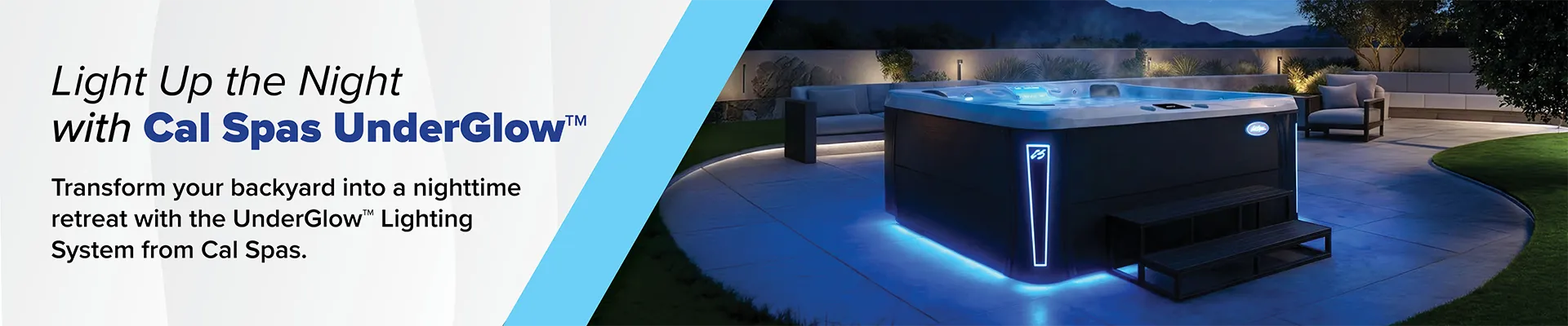 Calspas hot tub being used in a family setting - Canton