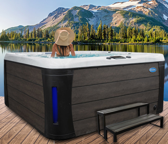 Calspas hot tub being used in a family setting - hot tubs spas for sale Canton
